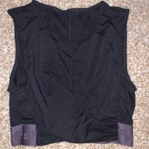 fabletics twist crop top